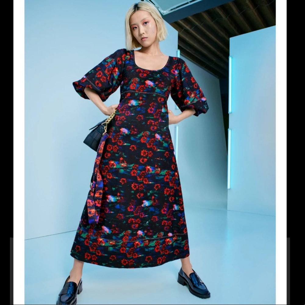 Rachel Comey X Target Floral Print Midi Dress
